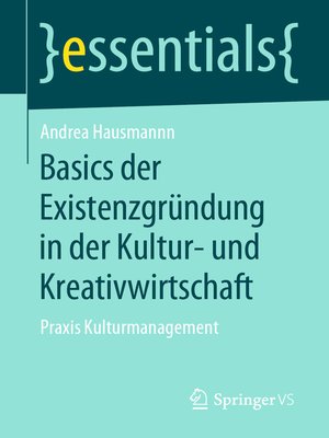 Basics der Existenzgründung in der Kultur- und Kreativwirtschaft - ebook